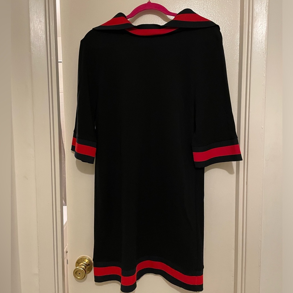 Gucci black Sherry line jersey hooded dress - Picture 2 of 8